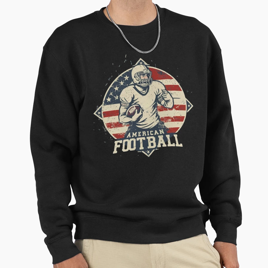 American Football Lover Sweatshirt - Fun Novelty Design Unisex - T-Shirt, Sweatshirt, Hoodie