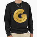 G Letter Golden Initials Serie Sweatshirt - Graphic Print for Adults - T-Shirt, Sweatshirt, Hoodie