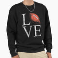 Football Love Sweatshirt - Casual Everyday Wear Men Women - T-Shirt, Sweatshirt, Hoodie
