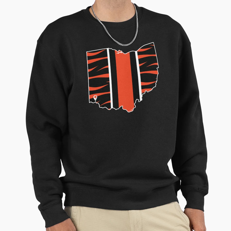 Cincinatti Football Sweatshirt - Streetwear Style for Adults - T-Shirt, Sweatshirt, Hoodie