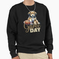 Puppy Football Game Day Sweatshirt - Trendy Graphic for Adults - T-Shirt, Sweatshirt, Hoodie