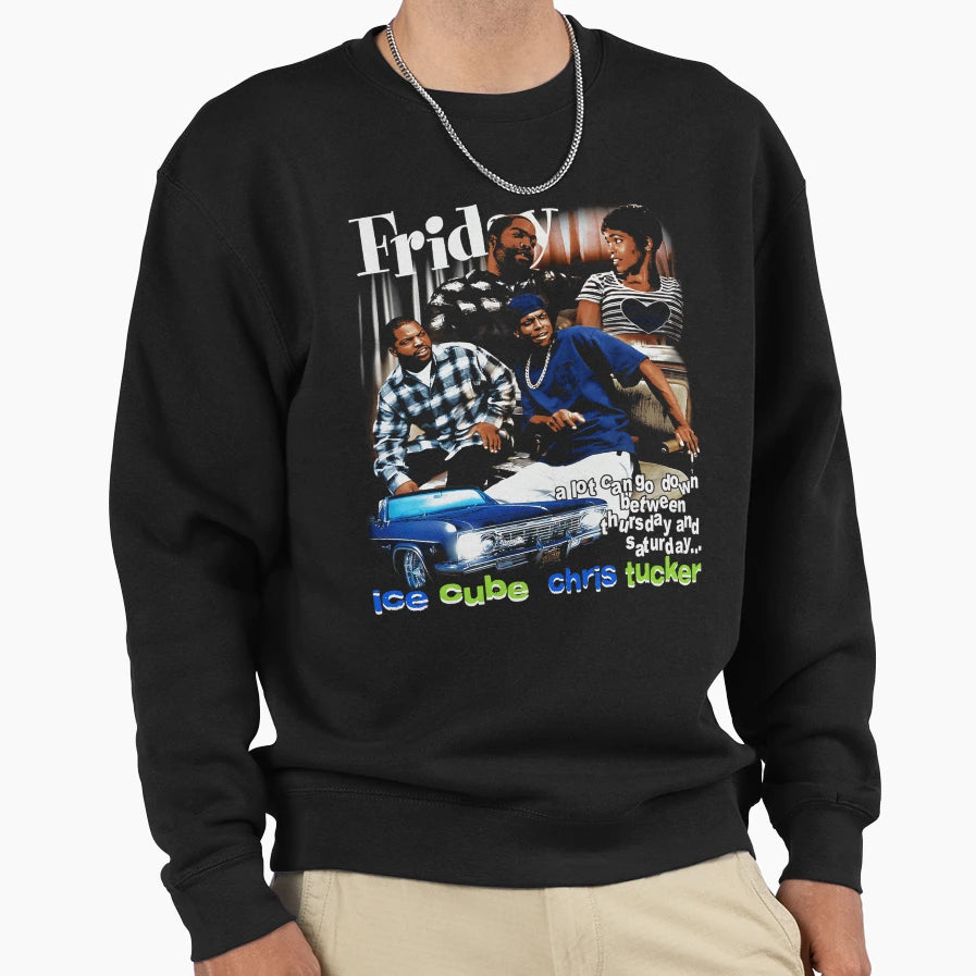 Friday Sweatshirt - Unique Graphic Men Women - T-Shirt, Sweatshirt, Hoodie