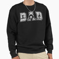 Mens Gymnastics Dad Funny Fathers Sweatshirt - Custom Art Print for Adults - T-Shirt, Sweatshirt, Hoodie