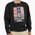 Soccer Coquette Bow Soccer Soccer Sweatshirt - Trendy Graphic for Adults - T-Shirt, Sweatshirt, Hoodie