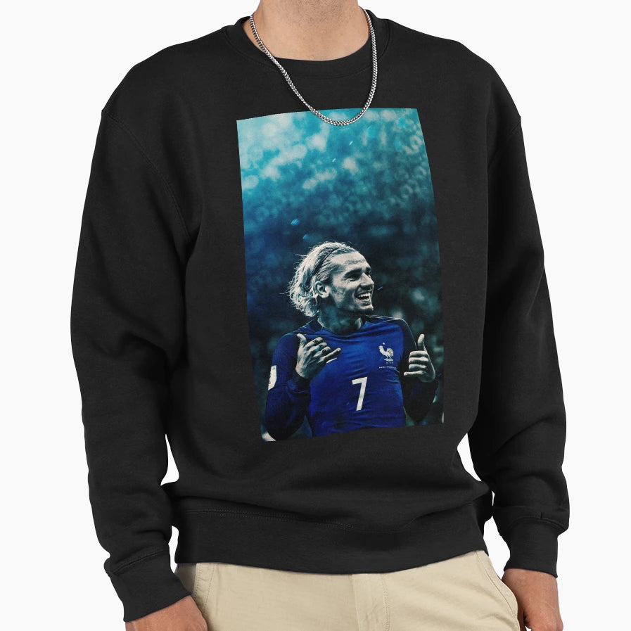 Antoine Griezmann Sweatshirt - Custom Art Print Unisex - T-Shirt, Sweatshirt, Hoodie