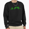 Heartbeat Weightlifting Sweatshirt - Streetwear Style Unisex - T-Shirt, Sweatshirt, Hoodie
