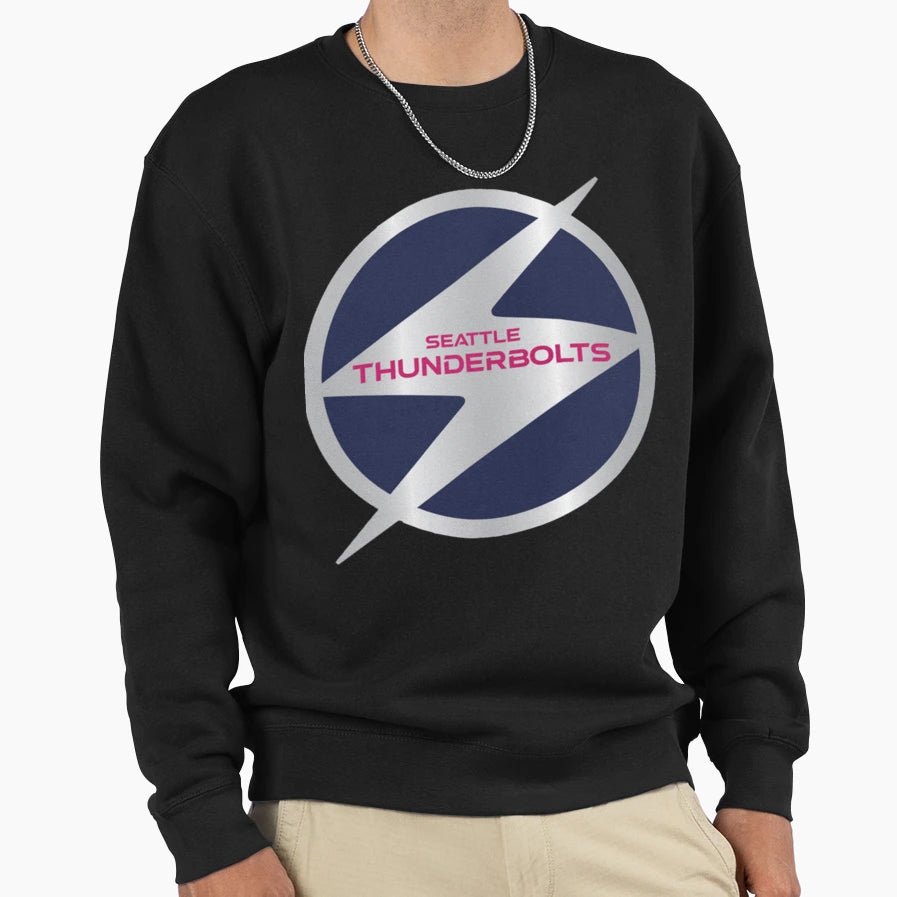 Seattle Thunderbolts Sweatshirt - Custom Art Print Unisex - T-Shirt, Sweatshirt, Hoodie