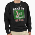 1St Grade Football Back To School Sweatshirt - Trendy Graphic for Adults - T-Shirt, Sweatshirt, Hoodie