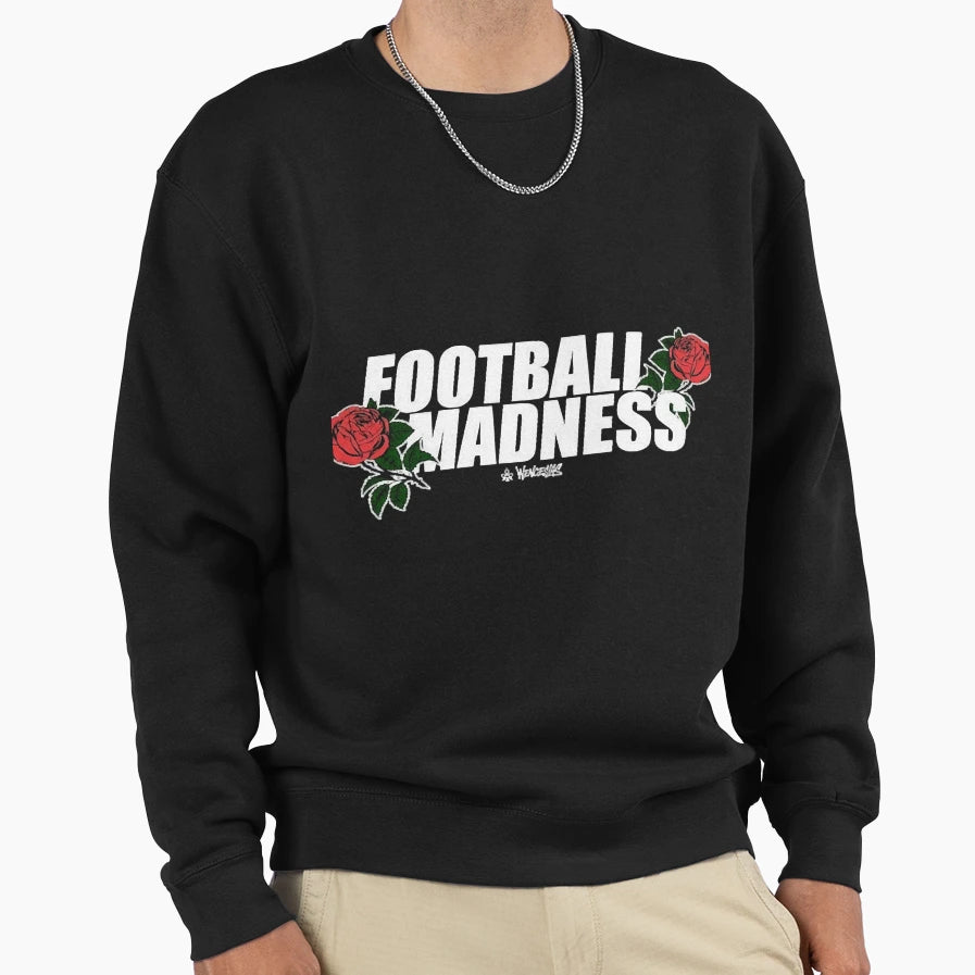 Football Madness Sweatshirt - Minimalist Print Unisex - T-Shirt, Sweatshirt, Hoodie