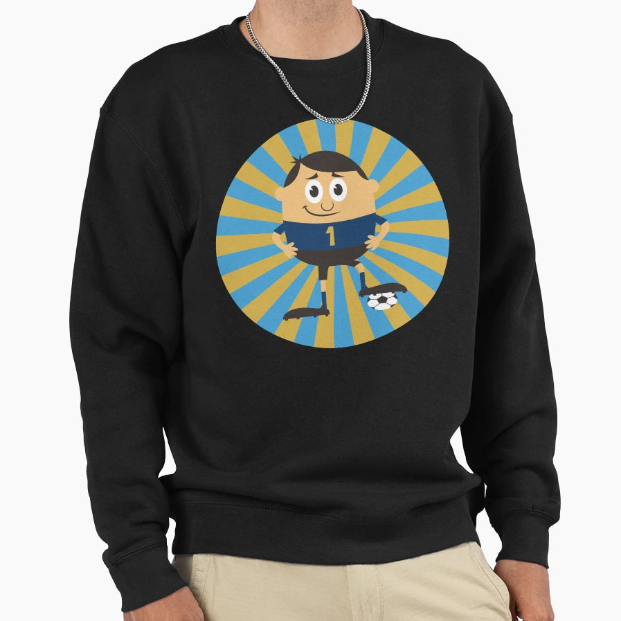 Soccer Player Sweatshirt - Unique Graphic Men Women - T-Shirt, Sweatshirt, Hoodie