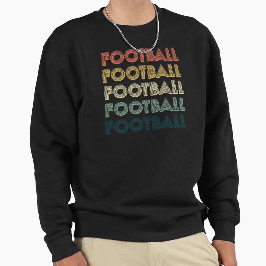 Football Sweatshirt - Aesthetic Graphic Unisex - T-Shirt, Sweatshirt, Hoodie