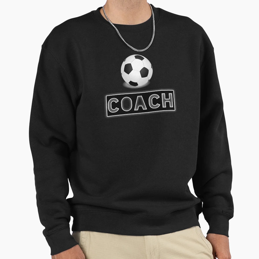 Football Coach Sweatshirt - Streetwear Style for Adults - T-Shirt, Sweatshirt, Hoodie