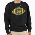 Green Bay Throwback Football Sweatshirt - Graphic Print for Adults - T-Shirt, Sweatshirt, Hoodie