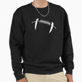American Football Silhouette Sweatshirt - Fun Novelty Design Men Women - T-Shirt, Sweatshirt, Hoodie