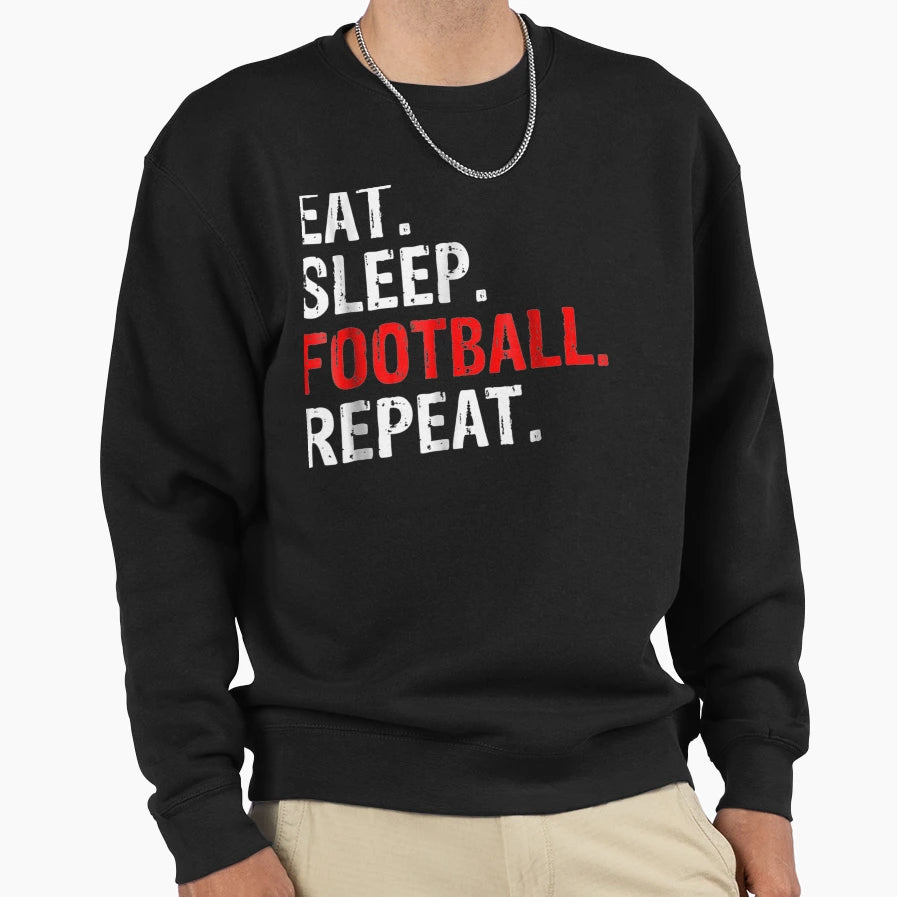 Sleep Repeat Sweatshirt - Custom Art Print Unisex - T-Shirt, Sweatshirt, Hoodie