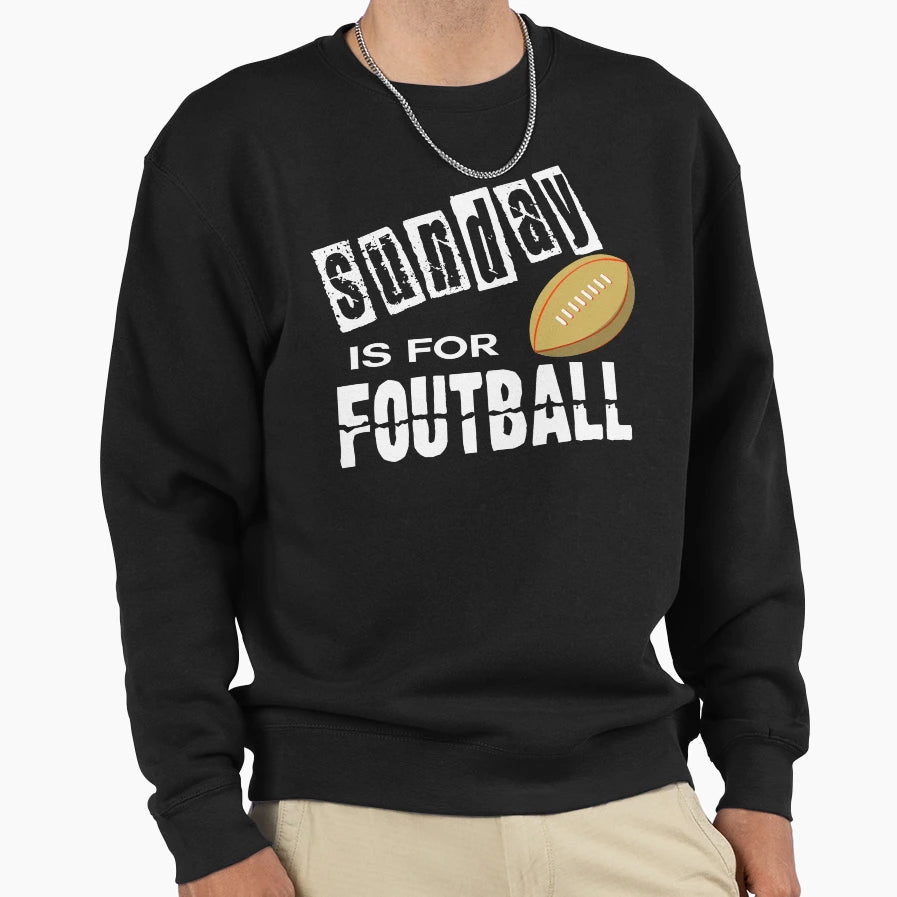 Weekend Is Coming Sunday Is Football Sport T-Shirt - Graphic Print Unisex - T-Shirt, Sweatshirt, Hoodie
