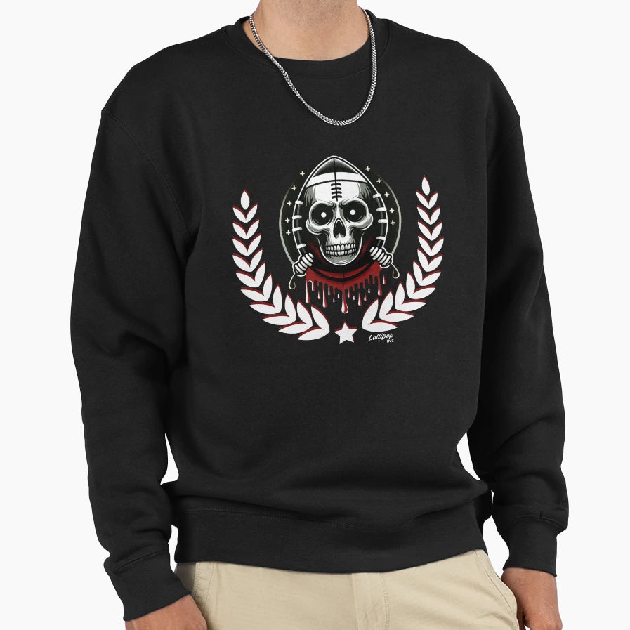 Ghosts Goalpost Football Sweatshirt - Casual Everyday Wear for Adults - T-Shirt, Sweatshirt, Hoodie