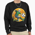 Soccer Skeleton Halloween Football Sweatshirt - Minimalist Print Unisex - T-Shirt, Sweatshirt, Hoodie