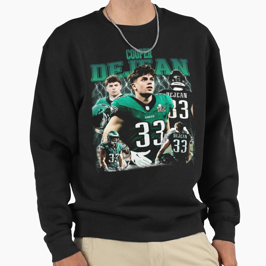 Football Cooper Dejean Bootleg Fan Sweatshirt - Unique Graphic for Adults - T-Shirt, Sweatshirt, Hoodie