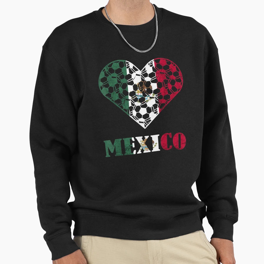 Mexico Mexican Soccer Team Mexican T-Shirt - Aesthetic Graphic Men Women - T-Shirt, Sweatshirt, Hoodie
