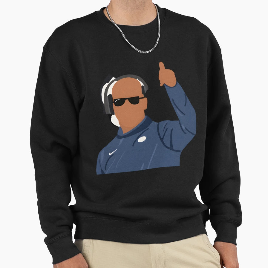 Coach James Franklin Sweatshirt - Trendy Graphic for Adults - T-Shirt, Sweatshirt, Hoodie