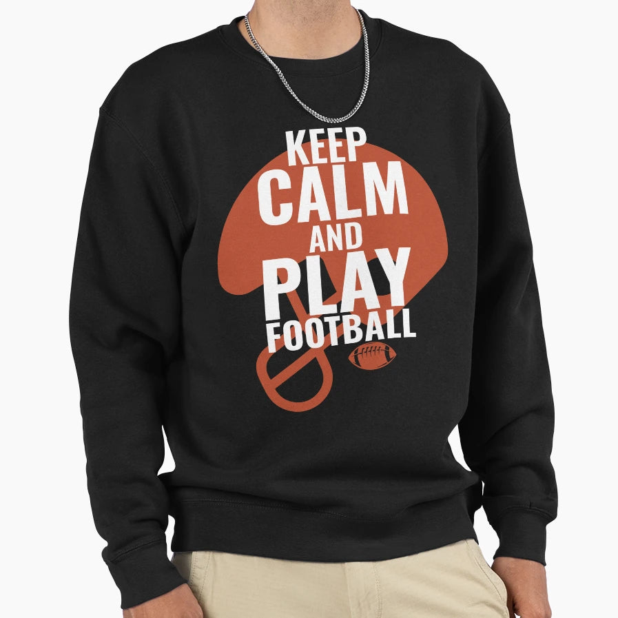 Football T-Shirt - Aesthetic Graphic for Adults - T-Shirt, Sweatshirt, Hoodie
