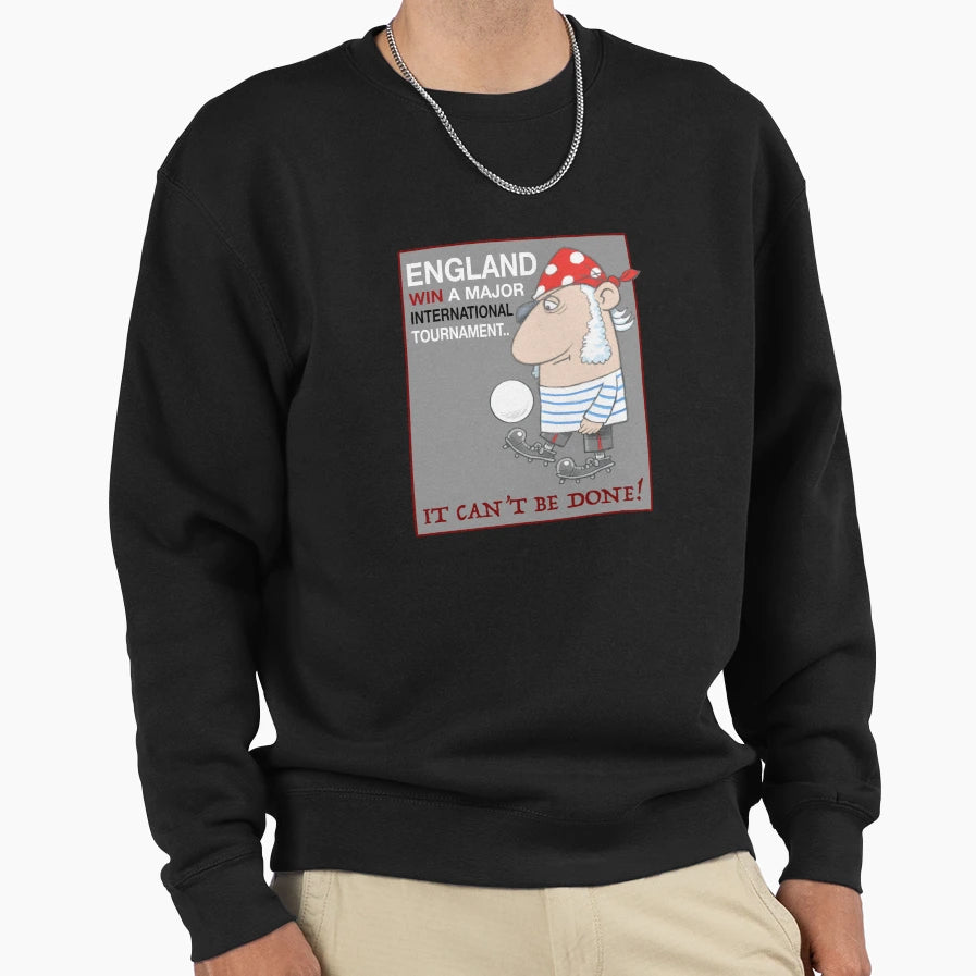 Captain Blunder England Sweatshirt - Novelty Apparel for Adults - T-Shirt, Sweatshirt, Hoodie