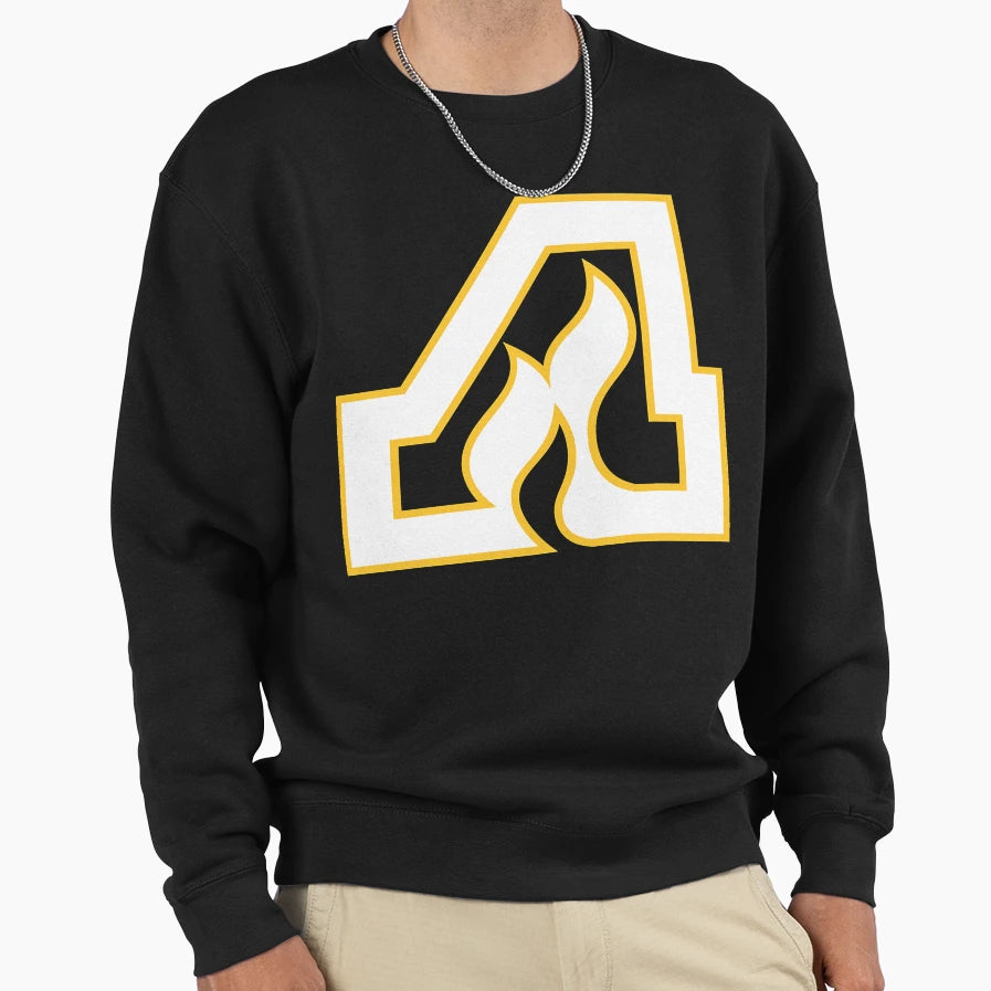 Atlanta Flames Logo Sweatshirt - Trendy Graphic Men Women - T-Shirt, Sweatshirt, Hoodie