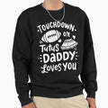 Gender Reveal Party Football Sweatshirt - Custom Art Print for Adults - T-Shirt, Sweatshirt, Hoodie