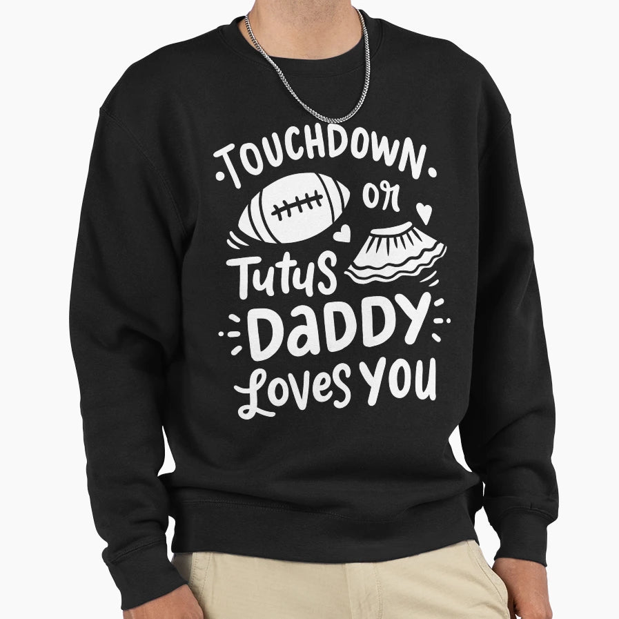 Gender Reveal Party Football Sweatshirt - Custom Art Print for Adults - T-Shirt, Sweatshirt, Hoodie