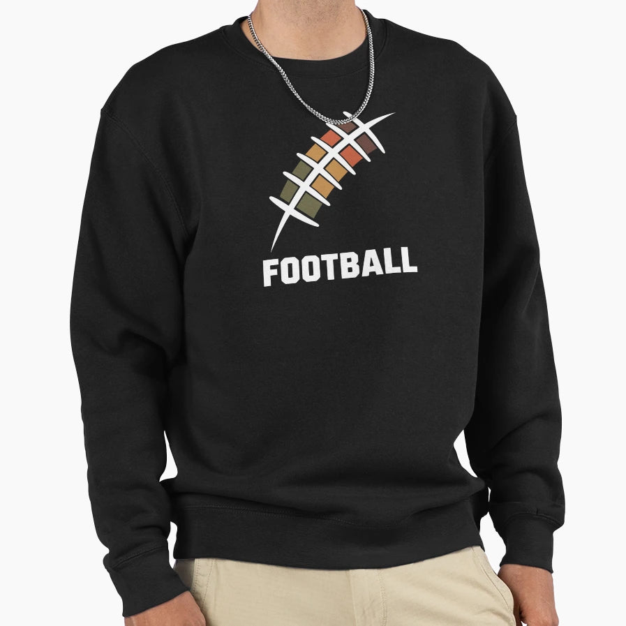 Football Laces Sweatshirt - Trendy Graphic Unisex - T-Shirt, Sweatshirt, Hoodie