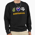 Australia Inspired Everyday Sweatshirt - Unique Graphic Unisex - T-Shirt, Sweatshirt, Hoodie