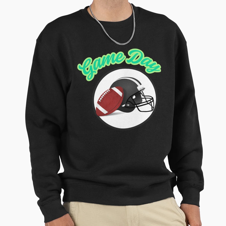 Game Day Sweatshirt - Graphic Print Men Women - T-Shirt, Sweatshirt, Hoodie