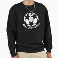 Milf I Love Football Soccer Futbol Sweatshirt - Custom Art Print Unisex - T-Shirt, Sweatshirt, Hoodie