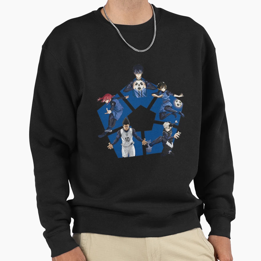 Lock Project Characters Team Z Anime Sweatshirt - Trendy Graphic Unisex - T-Shirt, Sweatshirt, Hoodie