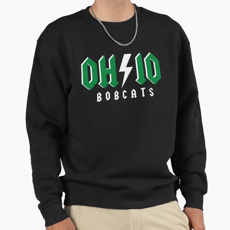 Bobcats Rockstar Sweatshirt - Novelty Apparel Men Women - T-Shirt, Sweatshirt, Hoodie