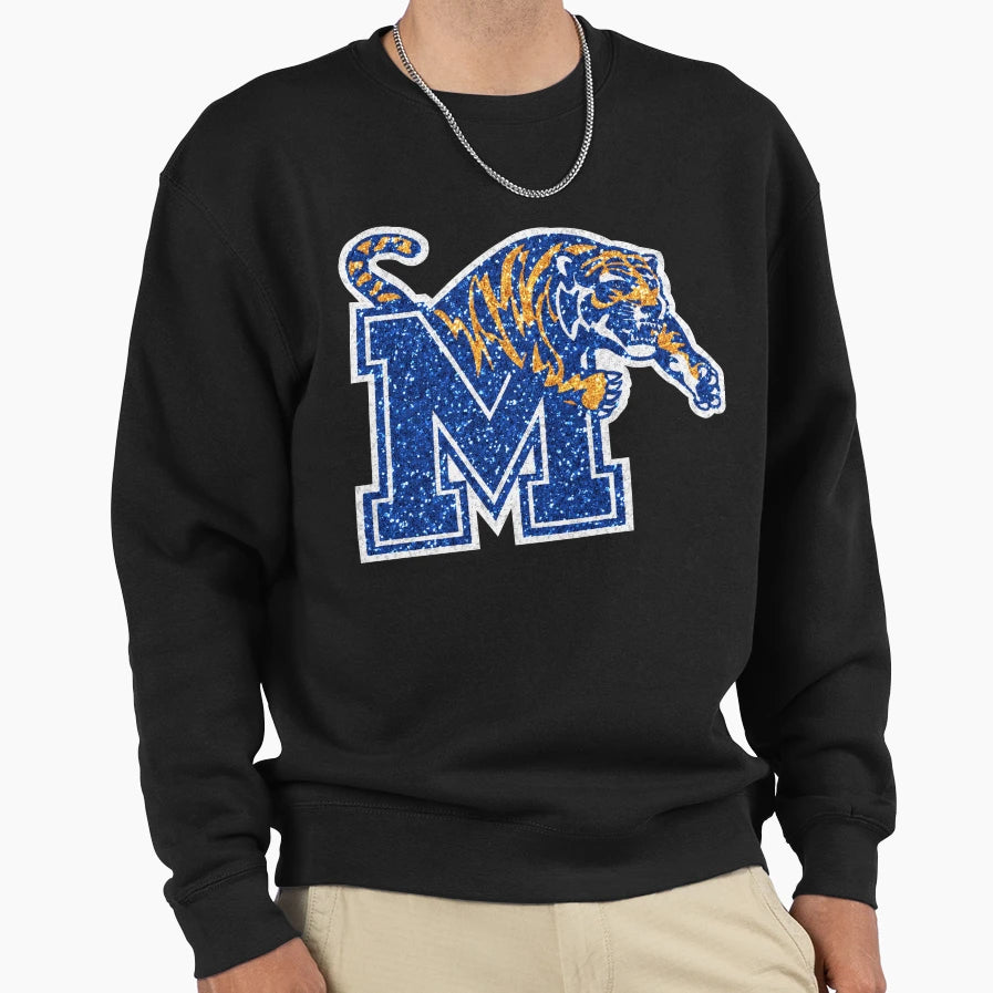 Memphis Logo Sweatshirt - Casual Everyday Wear for Adults - T-Shirt, Sweatshirt, Hoodie