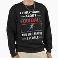 Funny 3 People Football Sweatshirt - Unique Graphic Men Women - T-Shirt, Sweatshirt, Hoodie