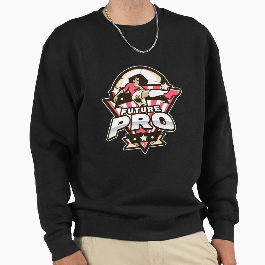 Future Pro Soccer Player Sweatshirt - Graphic Print Unisex - T-Shirt, Sweatshirt, Hoodie