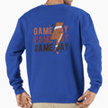 Game Day Football Lightning Bolt Sweatshirt - Novelty Apparel Unisex - T-Shirt, Sweatshirt, Hoodie