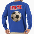 Iykyk Football Sweatshirt - Trendy Graphic Unisex - T-Shirt, Sweatshirt, Hoodie