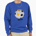 Spain Soccer Sweatshirt - Minimalist Print Men Women - T-Shirt, Sweatshirt, Hoodie