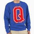 Big Red Letter Q Sweatshirt - Graphic Print Men Women - T-Shirt, Sweatshirt, Hoodie