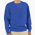 Mandala Game Day American Football Sweatshirt - Trendy Graphic Men Women - T-Shirt, Sweatshirt, Hoodie