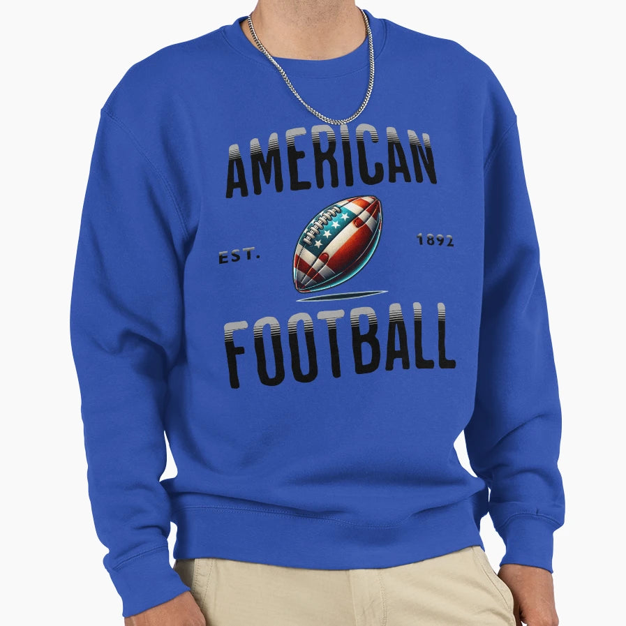 American Football Usa Sports T-Shirt - Aesthetic Graphic for Adults - T-Shirt, Sweatshirt, Hoodie