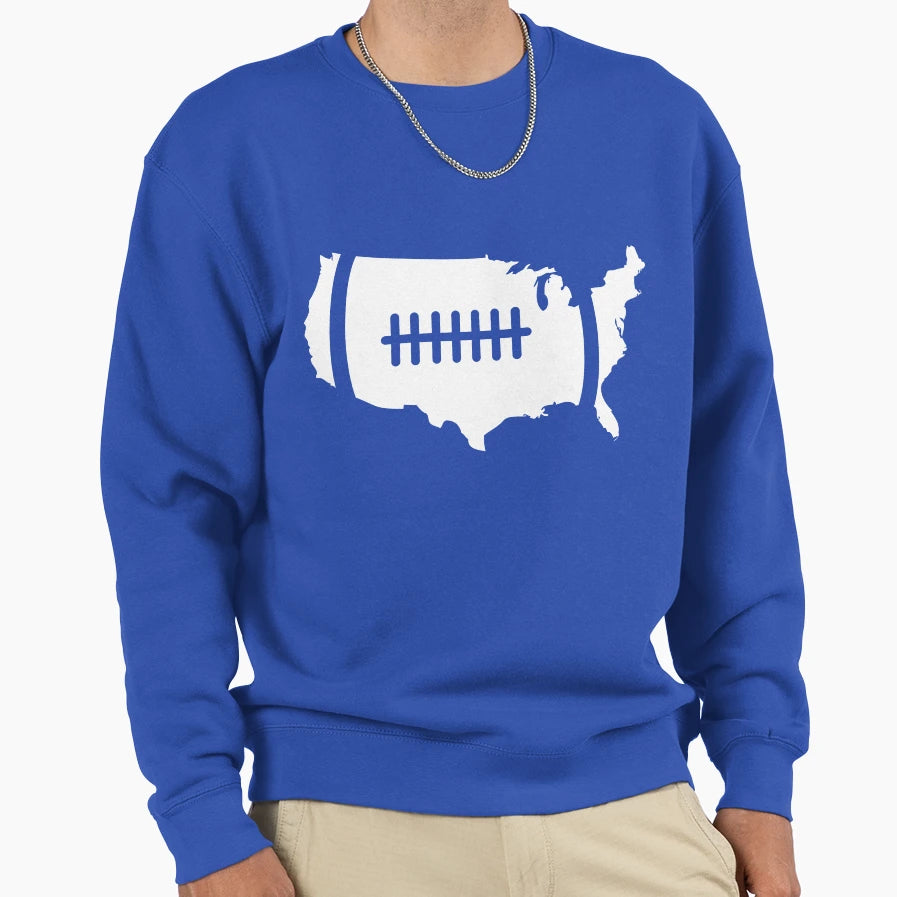 American Football Sweatshirt - Streetwear Style Unisex - T-Shirt, Sweatshirt, Hoodie