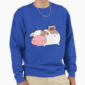 Cow And Football Sweatshirt - Unique Graphic Unisex - T-Shirt, Sweatshirt, Hoodie