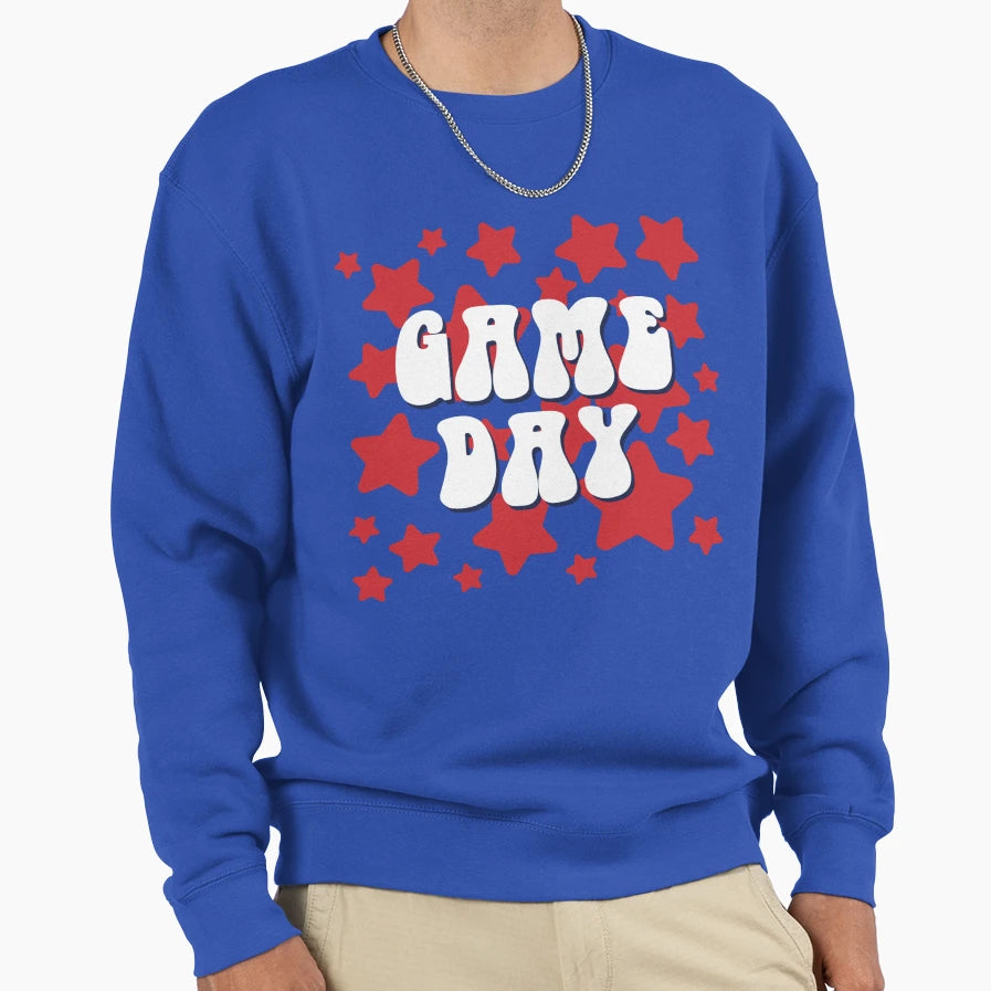 Game Day Sweatshirt - Minimalist Print Unisex - T-Shirt, Sweatshirt, Hoodie