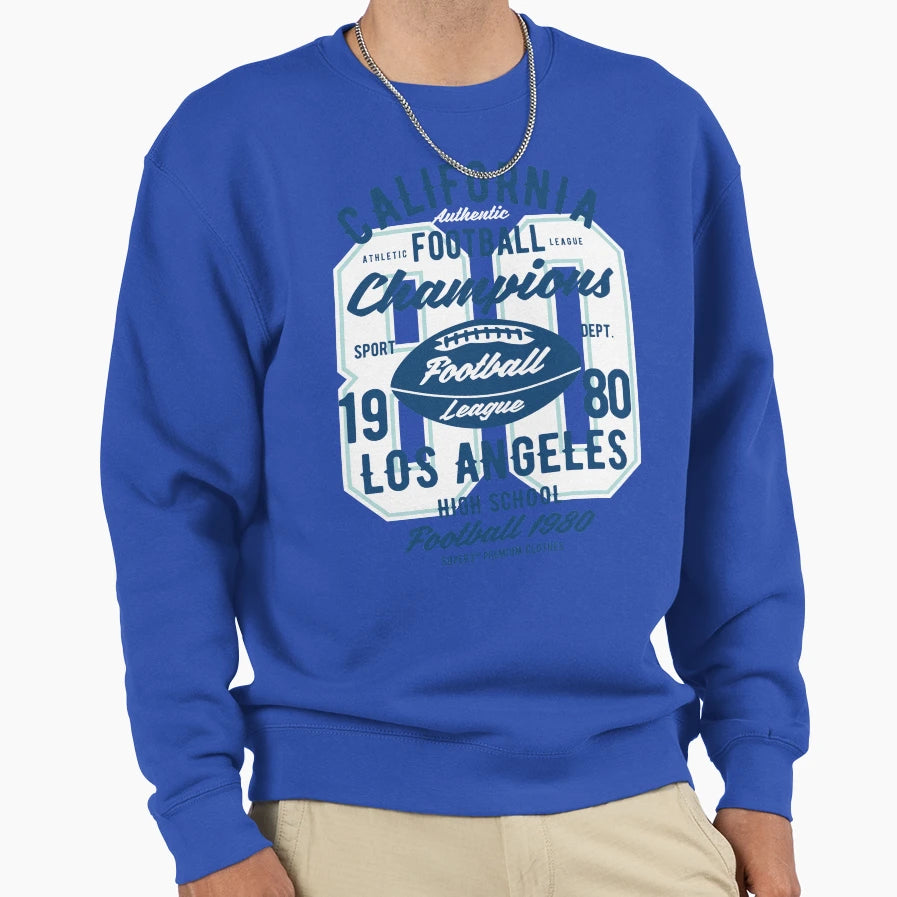 Football Champion Sweatshirt - Aesthetic Graphic Unisex - T-Shirt, Sweatshirt, Hoodie