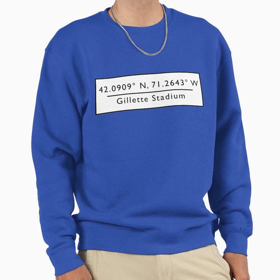 Gillette Stadium Sweatshirt - Custom Art Print Men Women - T-Shirt, Sweatshirt, Hoodie
